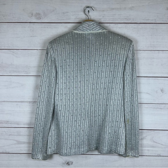 St. John Courure Beads Blazer Size 12 - Picture 2 of 9